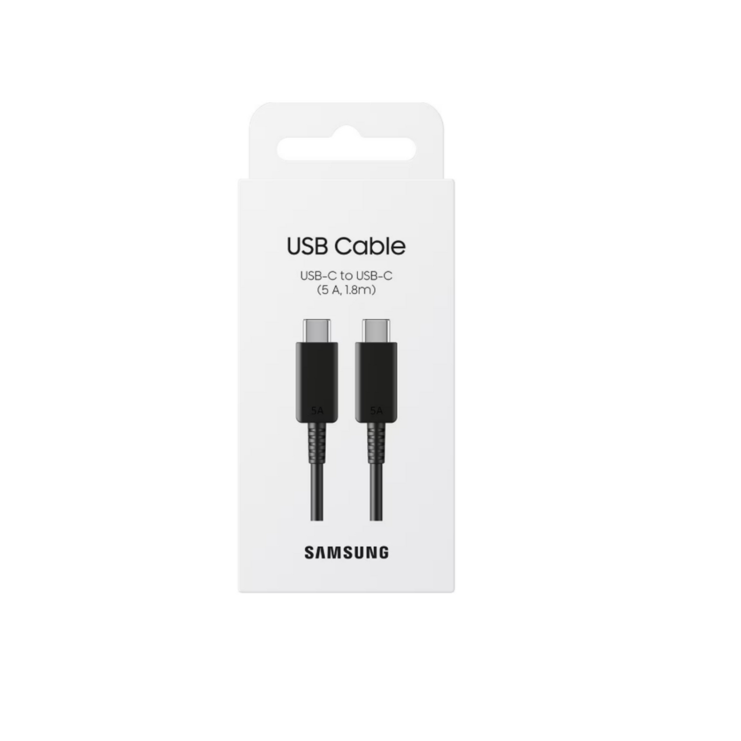 Cable Samsung Original 5A USB-C 1,8m Negro