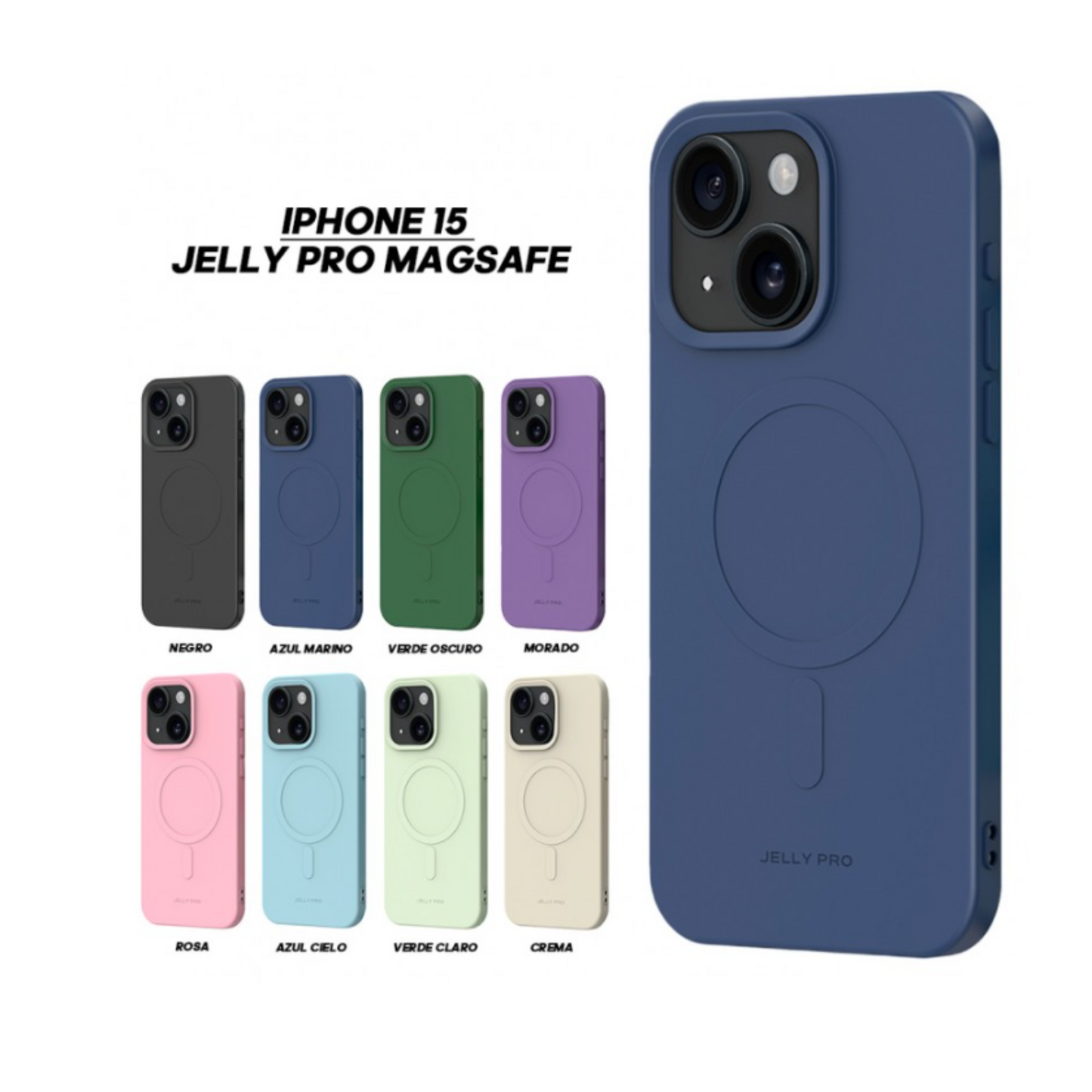 Funda Silicona con Magsafe - iPhone 15