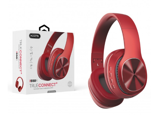 Auricular Casco Inalámbrico - Rojo