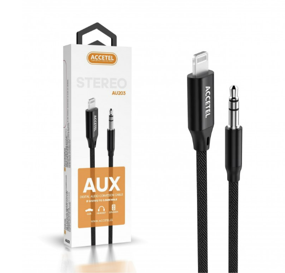 Cable Audio Jack 3.5mm a Lightning