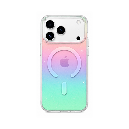 Funda con Magsafe Degradada con Brillo Multicolor