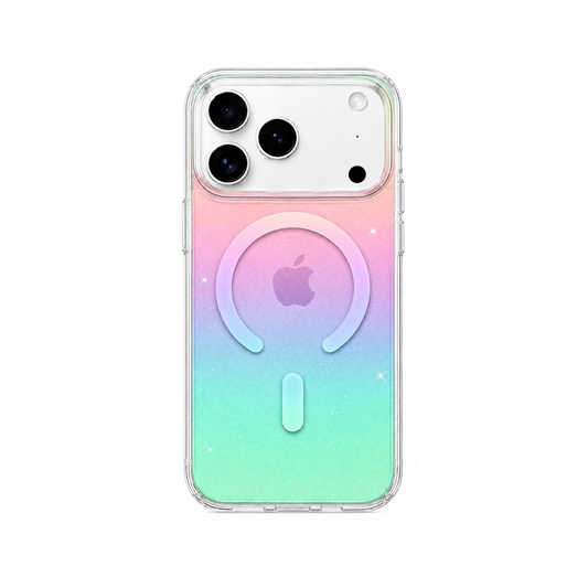 Funda con Magsafe Degradada con Brillo Multicolor
