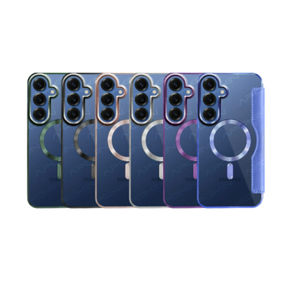 Funda con Tapa Polipiel Tarjetero y Magsafe