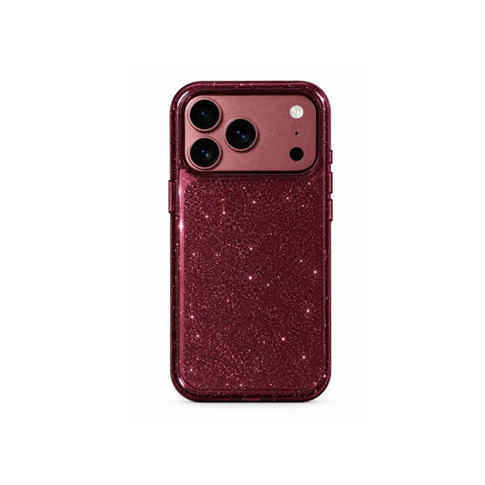 Funda Glitter Burgundy ✨🍷