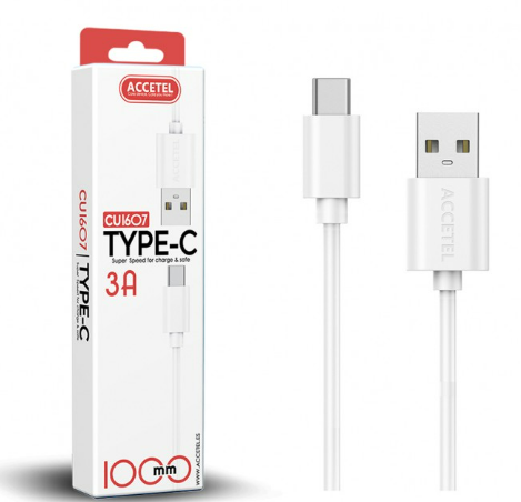 Cable Datos 3A - USB-C  (1M)