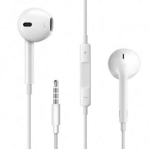 Auricular con Micrófono y Botón Multifunción - Blanco Marca ACCETEL