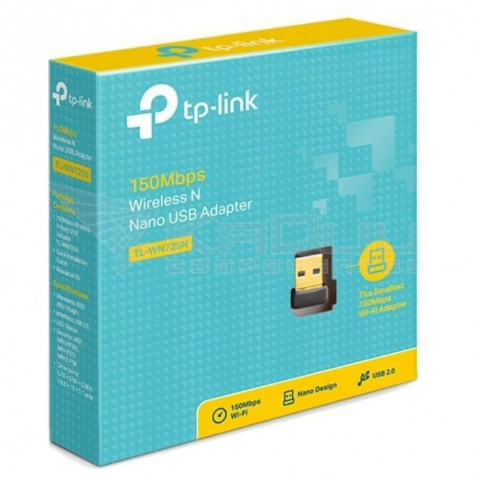 Adaptador USB WiFi TP-Link TL-WN725N 150Mbps