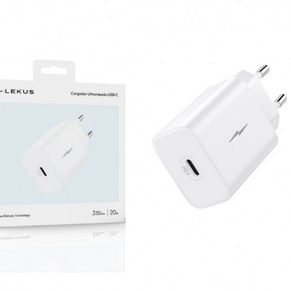 Lekus Cargador (USB-C) PD 20W