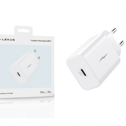 Lekus Cargador (USB-C) PD 20W