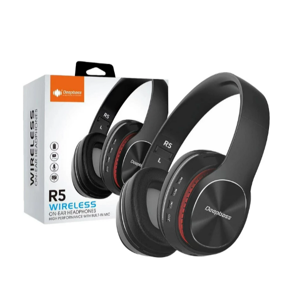 Auriculares Diadema inalámbricos Deepbass R5