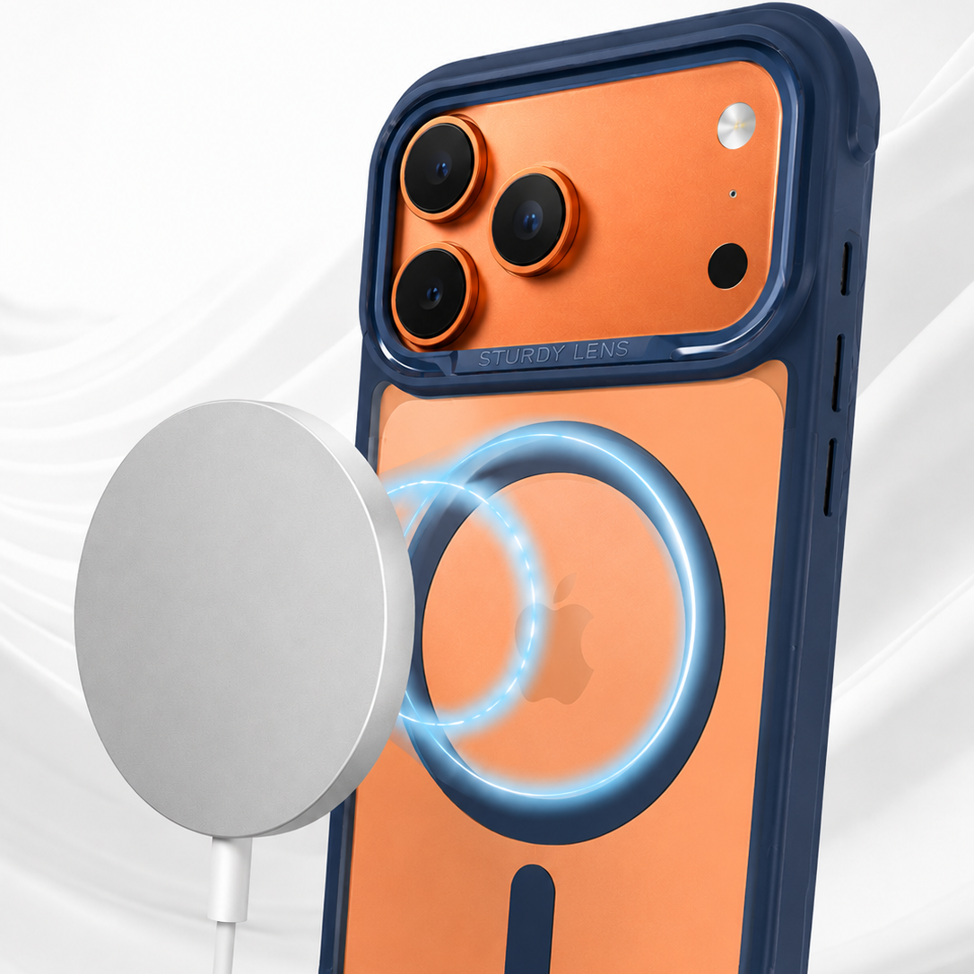 Funda Sturdy Lens C/ Magsafe Azul