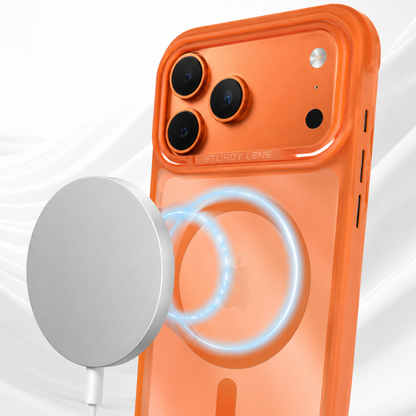 Funda Sturdy Lens C/ Magsafe Naranja