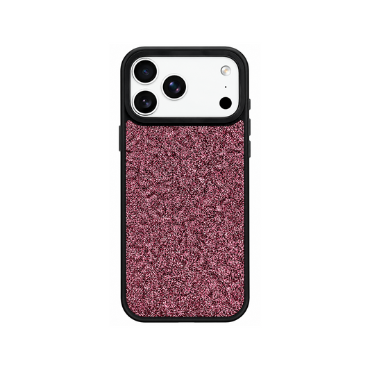 Funda Diamante Brillante Magnética Borde Negro