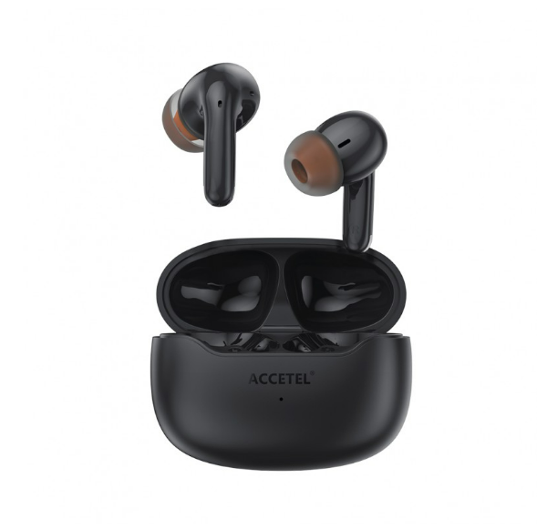 Auricular inalámbrico con cancelación activa de ruido ANC+ENC - Negro
