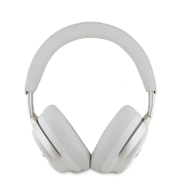 Cascos GUESS BT Beige con Cancelación de Ruido (ANC/ENC) y Logo Metálico