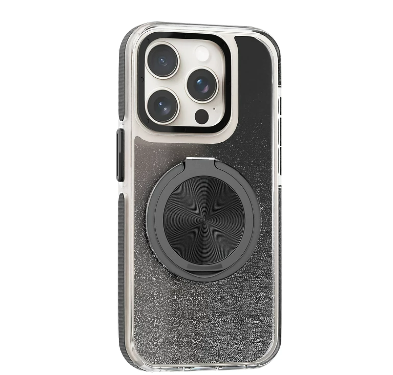 Funda Purpurina con Soporte 360