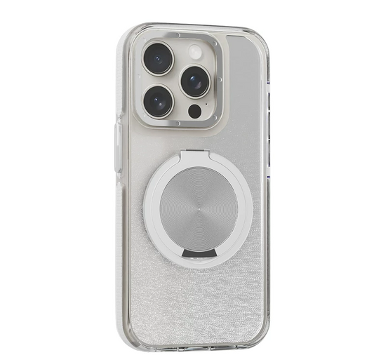 Funda Purpurina con Soporte 360