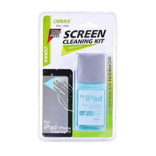 Kit de Limpieza con Spray y Toalla Antiestática 150ml