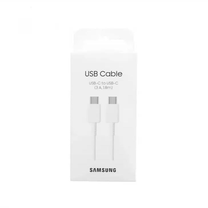 Cable Samsung EP-DX310JWEGEU USB-C 1.8m 25W Blanco