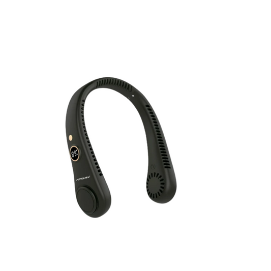 Ventilador de Cuello con Pantalla LED - Comodidad y Frescura en Movimiento